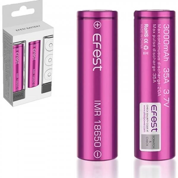 باتری 18650 ایفست EFEST 3000mAh