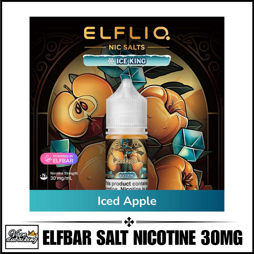 Elfliq-Saltnic-E-liquid-By-Elfbar-Iced-Apple